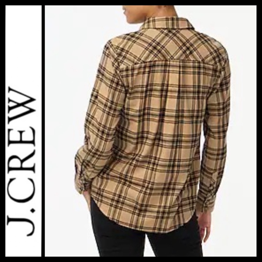 J.Crew Plaid Flannel Shirt